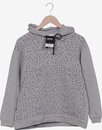 MANGO Sweatshirt & Zip-Up Hoodie in S in Grey: front