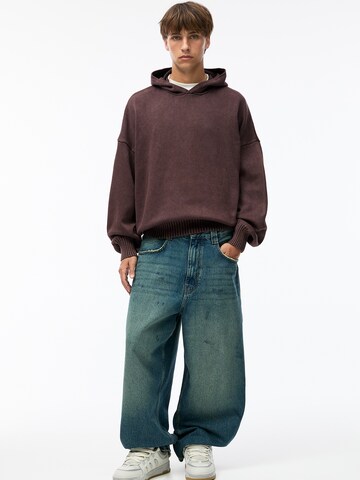 Pull-over Pull&Bear en rouge