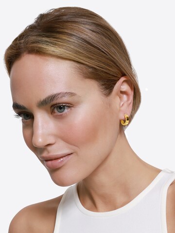 Heideman Earrings 'Caro' in Gold: front