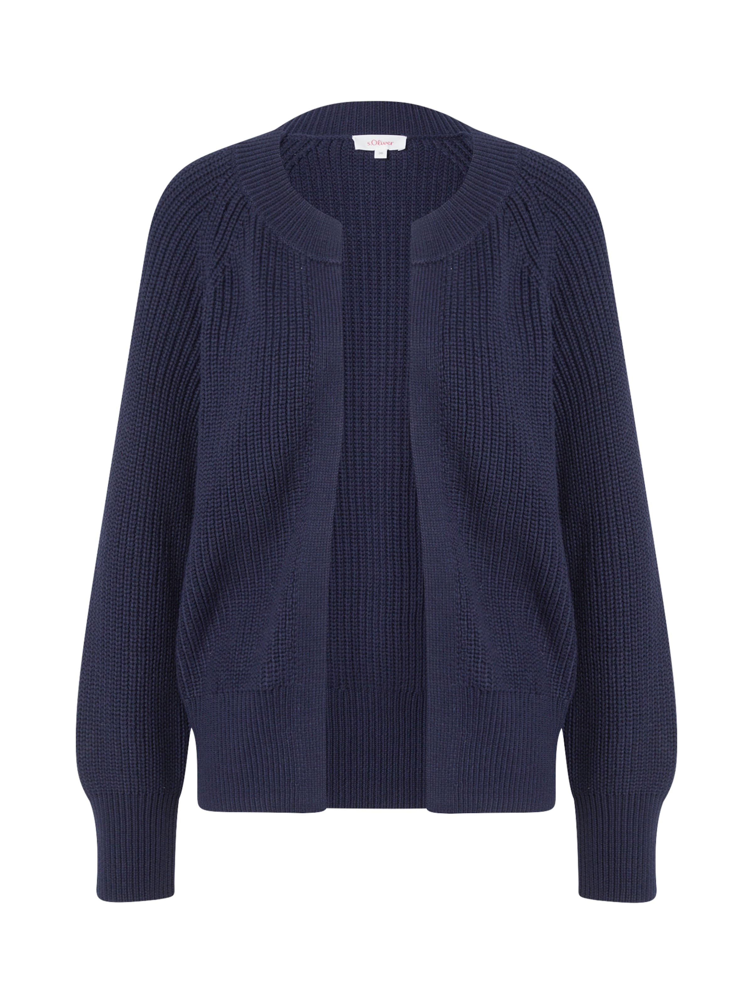 s.Oliver Strickjacke in Blau: Vorderseite