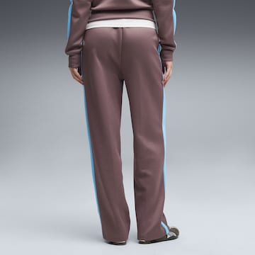 PUMA Loosefit Sporthose in Braun