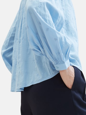 TOM TAILOR Blouse in Blauw