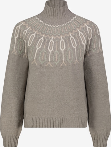 Sublevel Pullover in Grau: Vorderseite