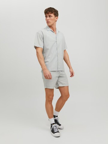 JACK & JONES Regular fit Overhemd 'Palma' in Grijs