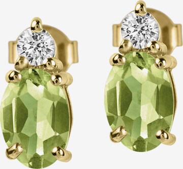 Jacques Lemans Earrings in Green: front