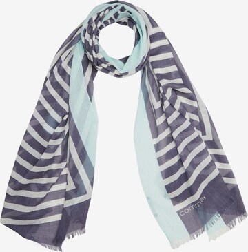 Foulard COMMA en bleu : devant