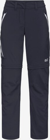 JACK WOLFSKIN Regular Outdoor Pants in Grey: front