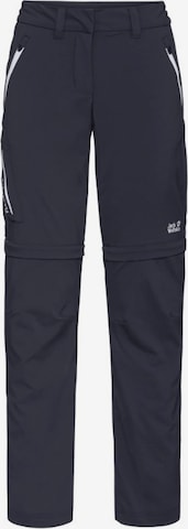 JACK WOLFSKIN Regular Outdoorbroek in Grijs: voorkant