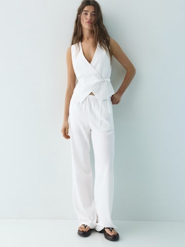 Pull&Bear Suit vest in White