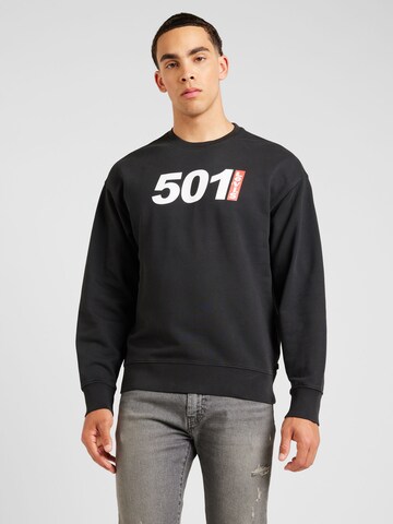 LEVI'S ® Sweatshirt in Schwarz: Vorderseite