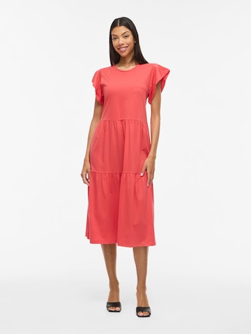 VILA Dress in Red: front