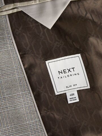 Next Slim Fit Sakko in Grau