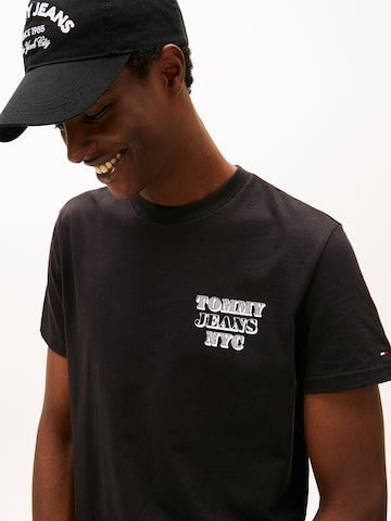 Tommy Jeans Μπλουζάκι σε μαύρο