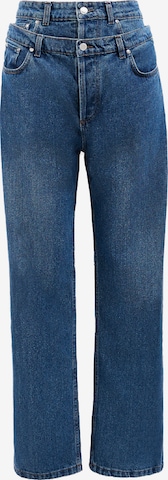 TOPTOP STUDIO Wide leg Jeans in Blauw: voorkant