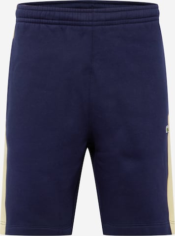 Pantalon LACOSTE en bleu : devant