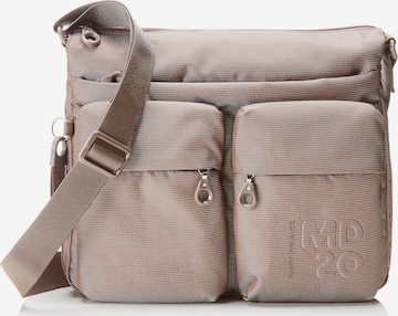 Borsa a tracolla di MANDARINA DUCK in grigio: frontale