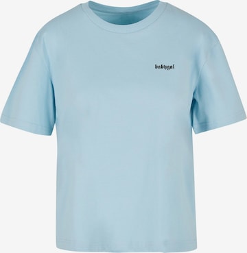 T-shirt 'Babygal' Mister Tee en bleu : devant