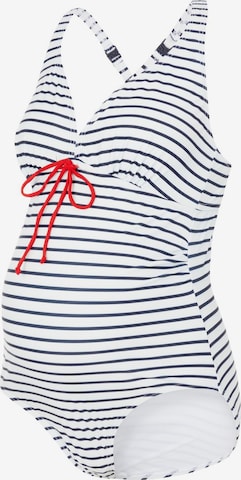 MAMALICIOUS Badpak 'NEW JOSE' in Wit: voorkant