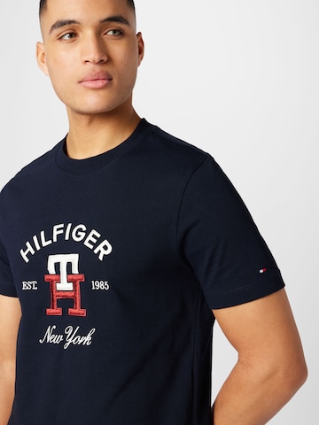 TOMMY HILFIGER - Camisa em azul