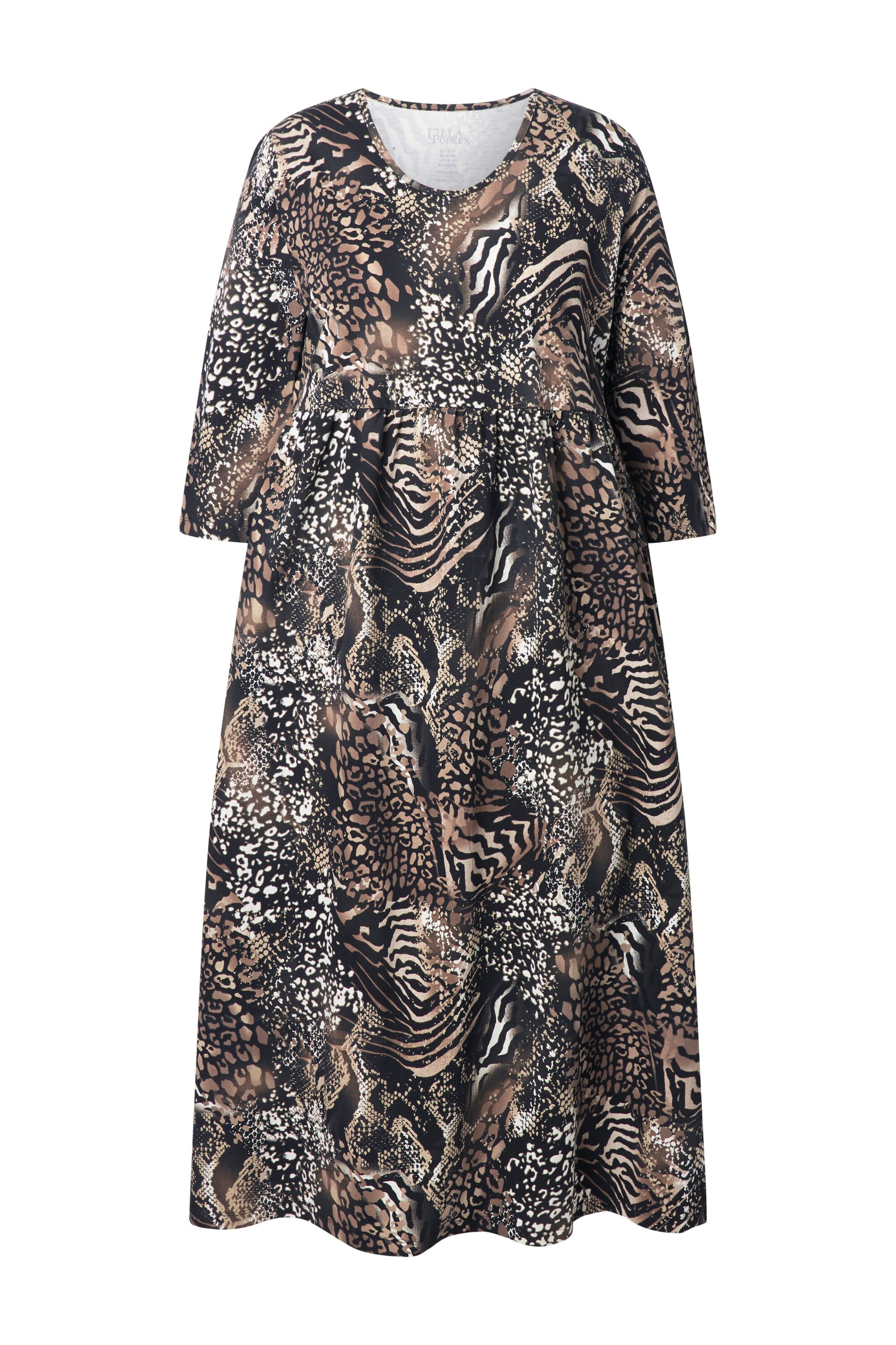 Ulla Popken Kleid in Mischfarben: Vorderseite