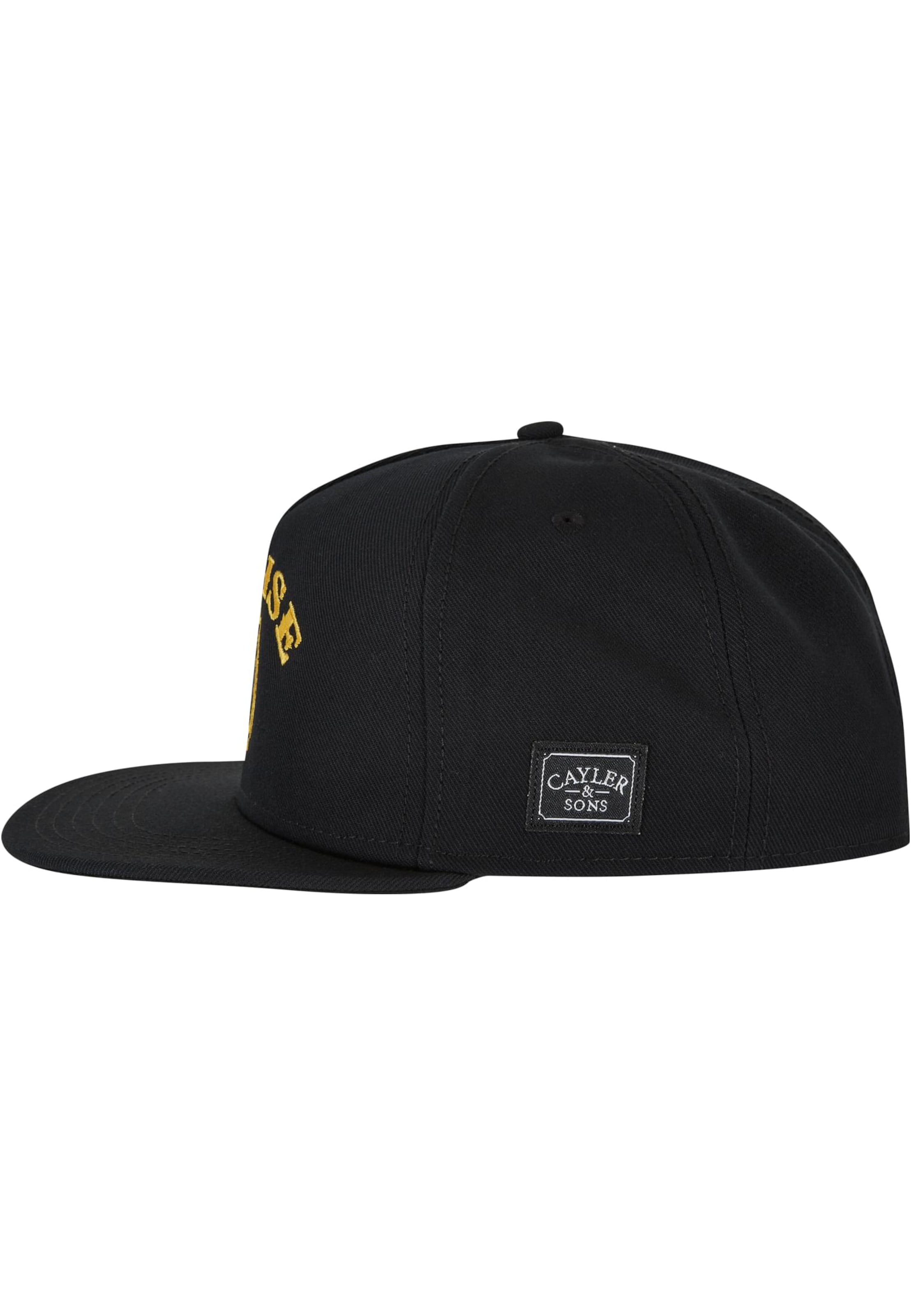 Cayler & Sons Cap 'Praise the Chronic' in Black