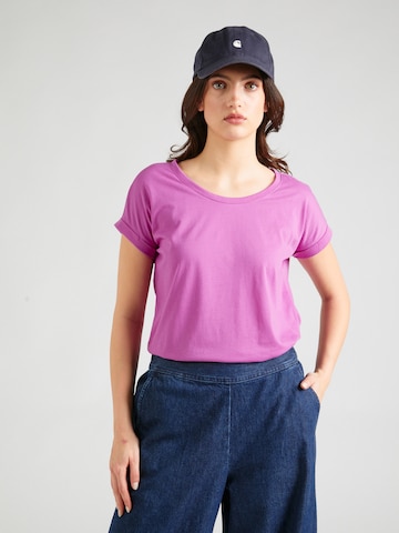 VILA - Camisa 'DREAMERS' em roxo: frente