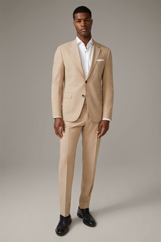 STRELLSON Slim fit Suit ' Aidan-Max ' in Beige: front