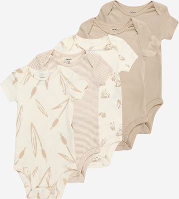 Carter's Romper/Bodysuit in Beige: front