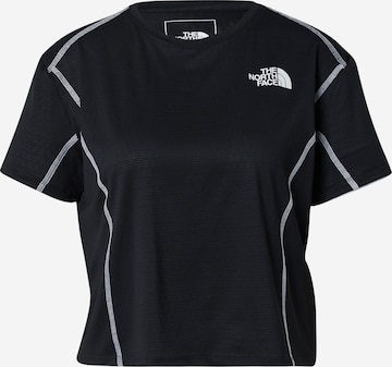 THE NORTH FACE Functioneel shirt 'HAKUUN' in Zwart: voorkant