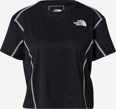 THE NORTH FACE Sportshirt 'HAKUUN' in schwarz / weiß, Produktansicht