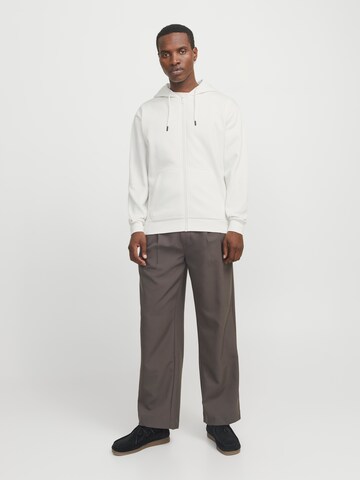 Giacca di felpa 'Bradley' di JACK & JONES in bianco