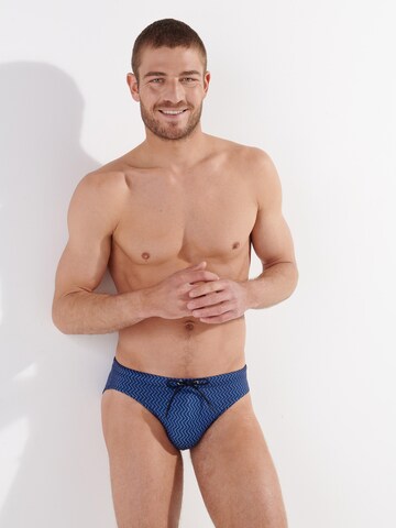 Maillot de bain ' Morny ' HOM en bleu : devant