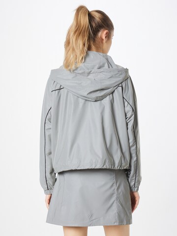 DKNY Performance Athletic Jacket in Silver