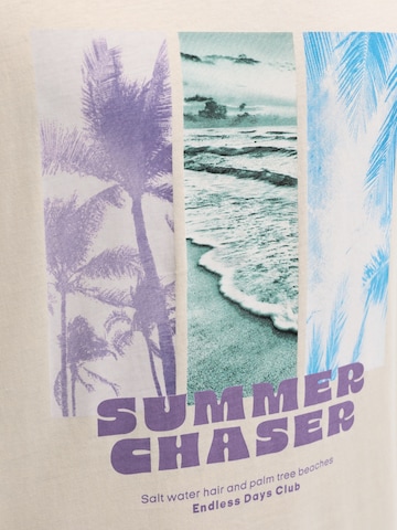 JJ Rebel - Camiseta 'JREBMILES' en beige