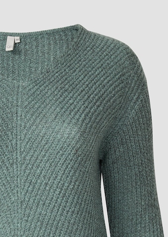QS Pullover in Grün