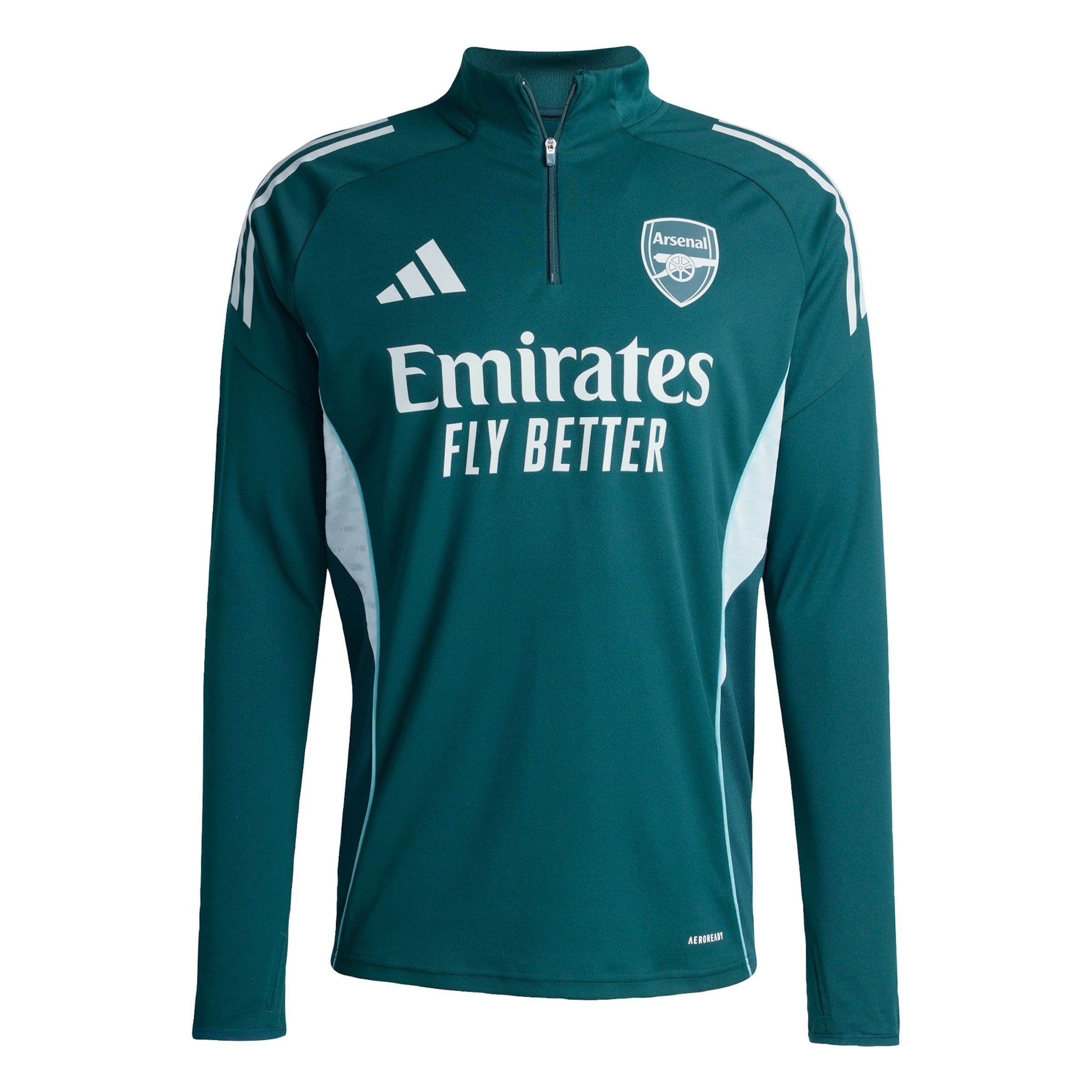 ADIDAS PERFORMANCE - Camiseta de fútbol 'FC Arsenal Tiro 25 Competition' en verde: frente
