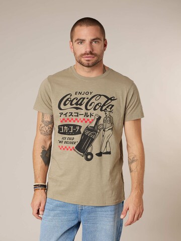 T-Shirt 'Deviler' Deeluxe en vert : devant