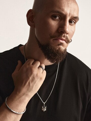 REYTEL Armband 'TIME LOOP' in Zilver