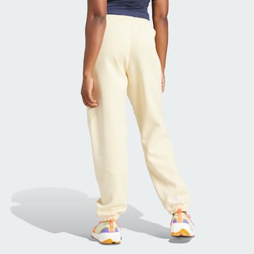 ADIDAS BY STELLA MCCARTNEY Tapered Workout Pants in Beige