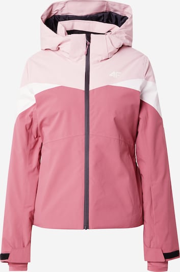 4F Sportjacke in rosa / dunkelpink / weiß, Produktansicht