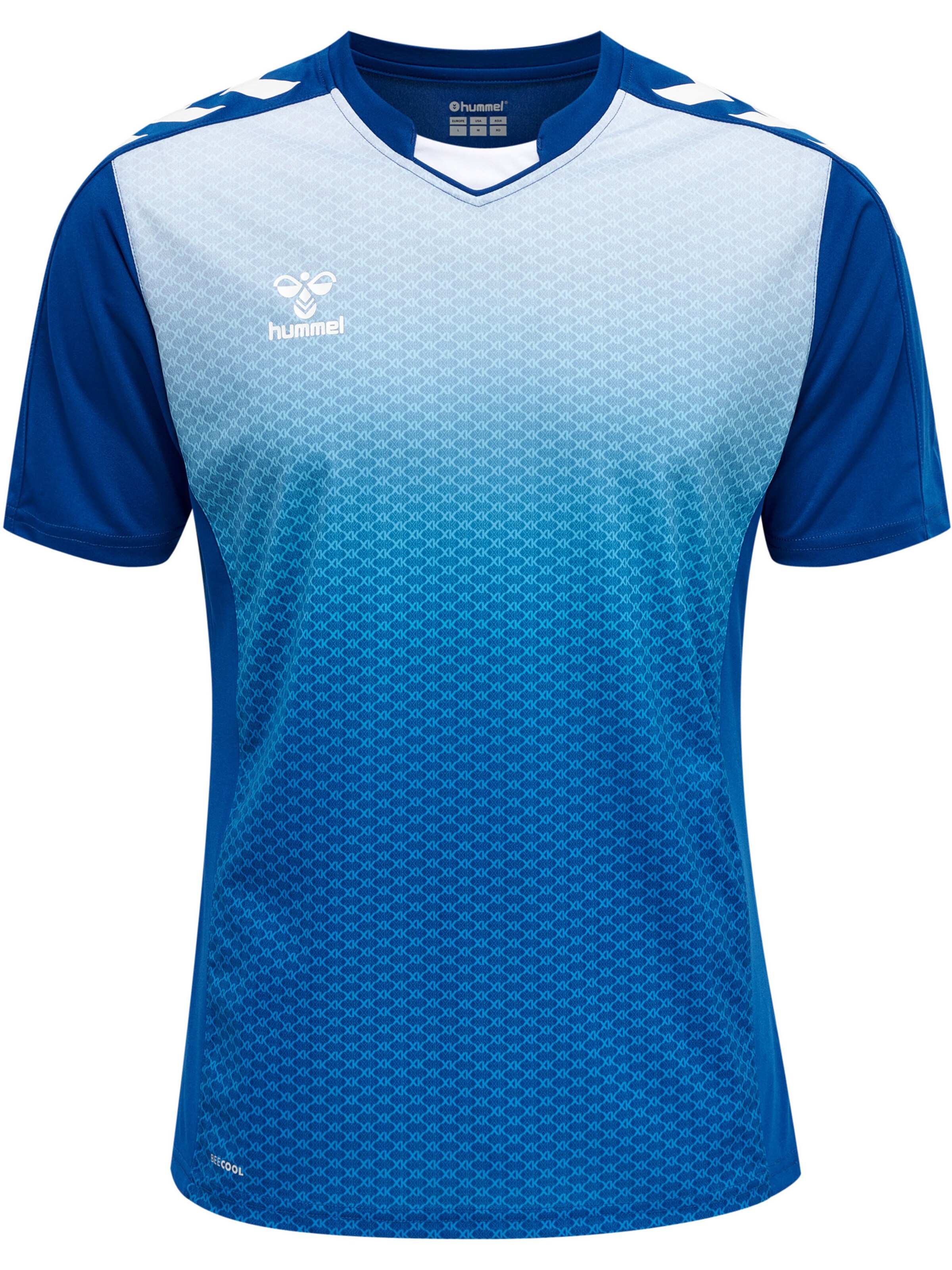 Hummel Tricot in Blauw: voorkant