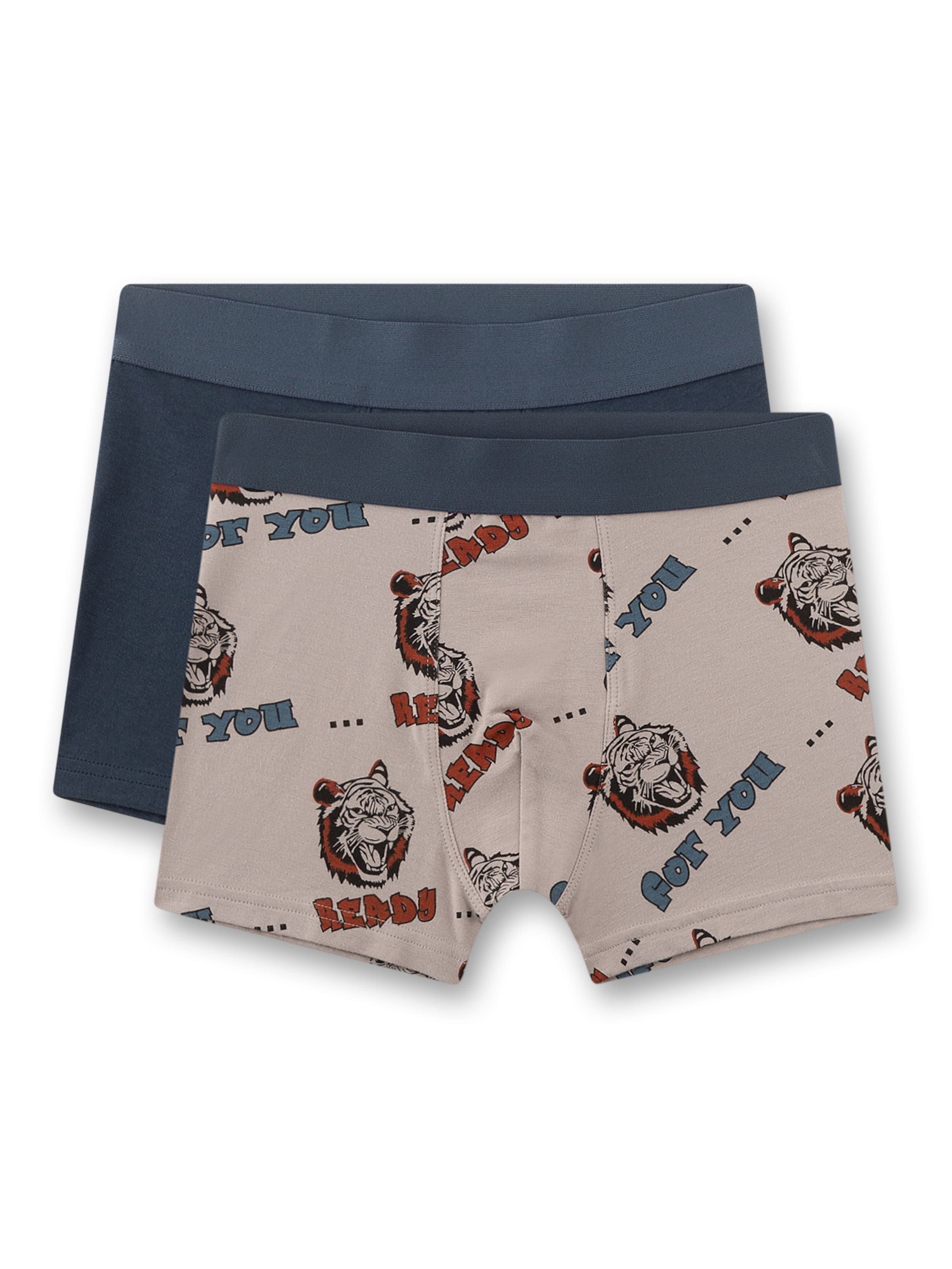 Sanetta Unterhose in Grau: Vorderseite