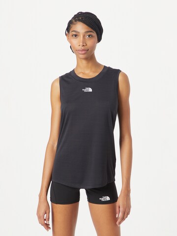 THE NORTH FACE Sporttop in Zwart: voorkant