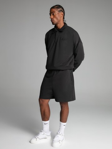 SikSilk Sweatshirt in Black
