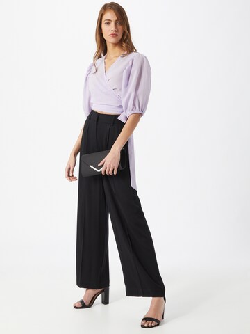 Bardot Blouse 'ISABELLA' in Purple