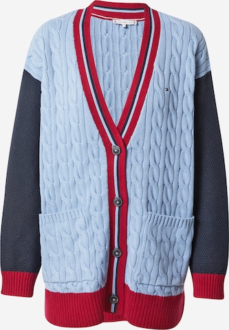 TOMMY HILFIGER Strickjacke in Blau: predná strana