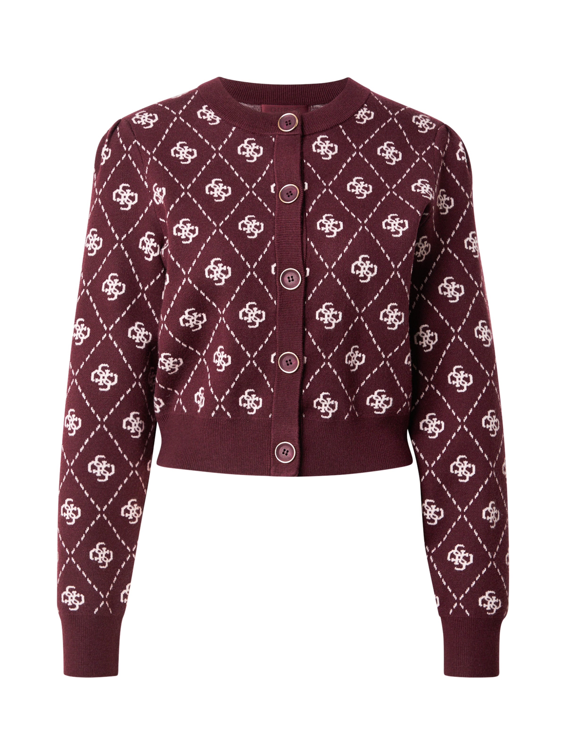 GUESS Kardigán 'SARAH' - lila: elől