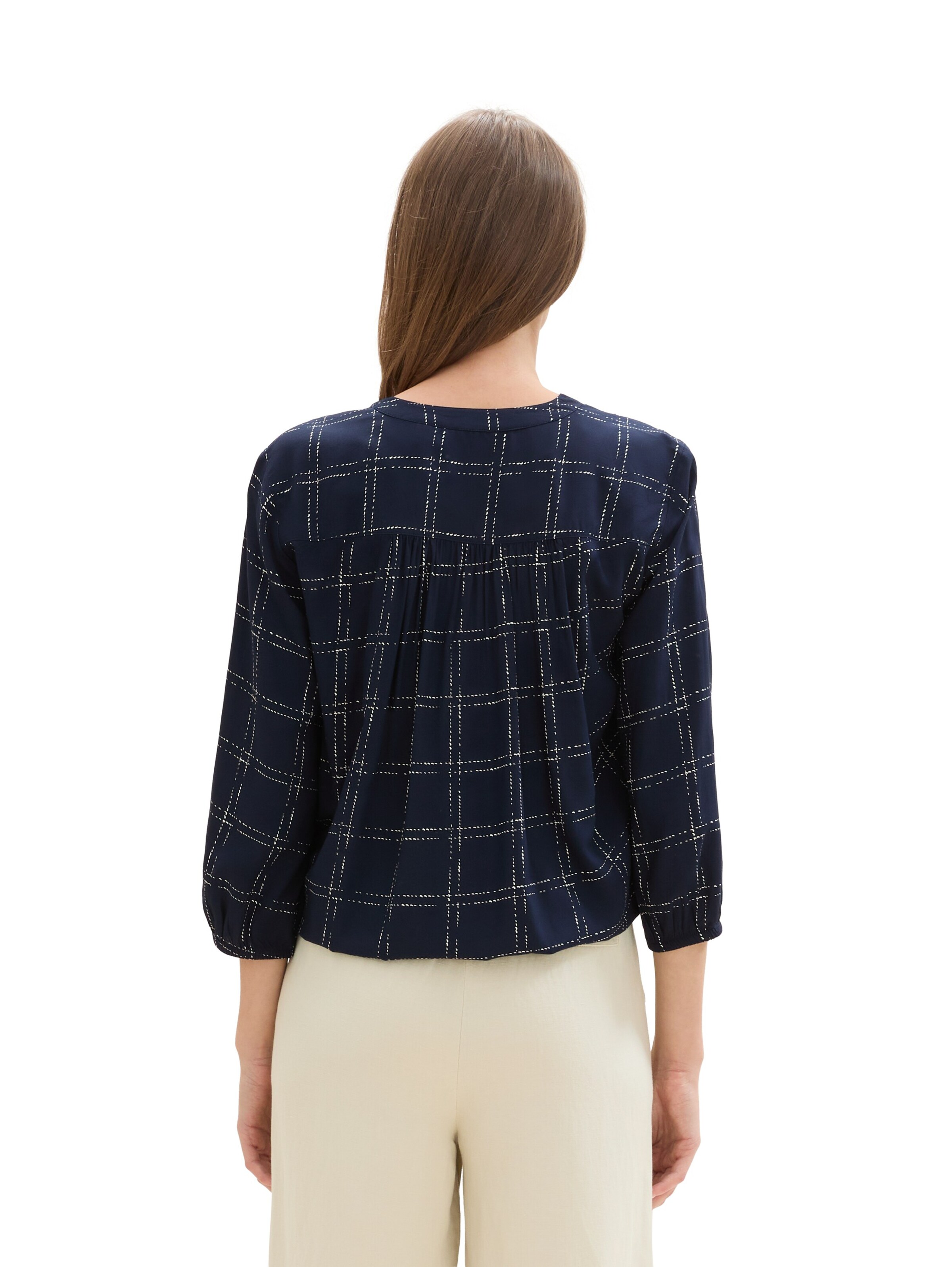 TOM TAILOR Blouse in Blue