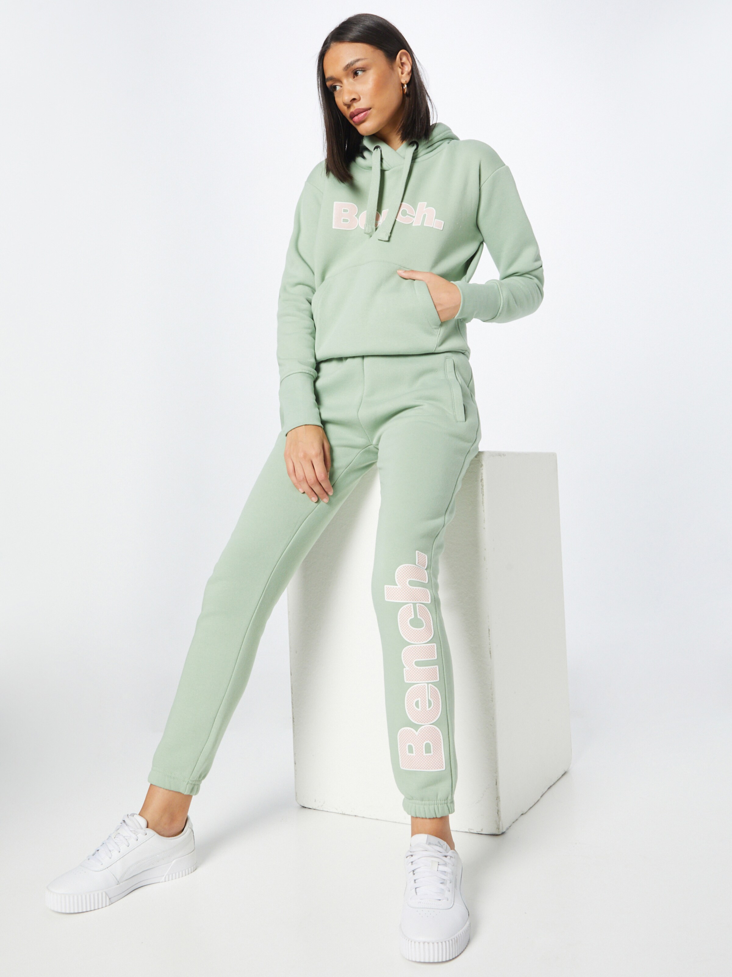 Frauen Große Größen BENCH Hose 'COREY' in Pastellgrün - WG39822 Frauen Große Größen BENCH Hose 'COREY' in Pastellgrün - WG39822