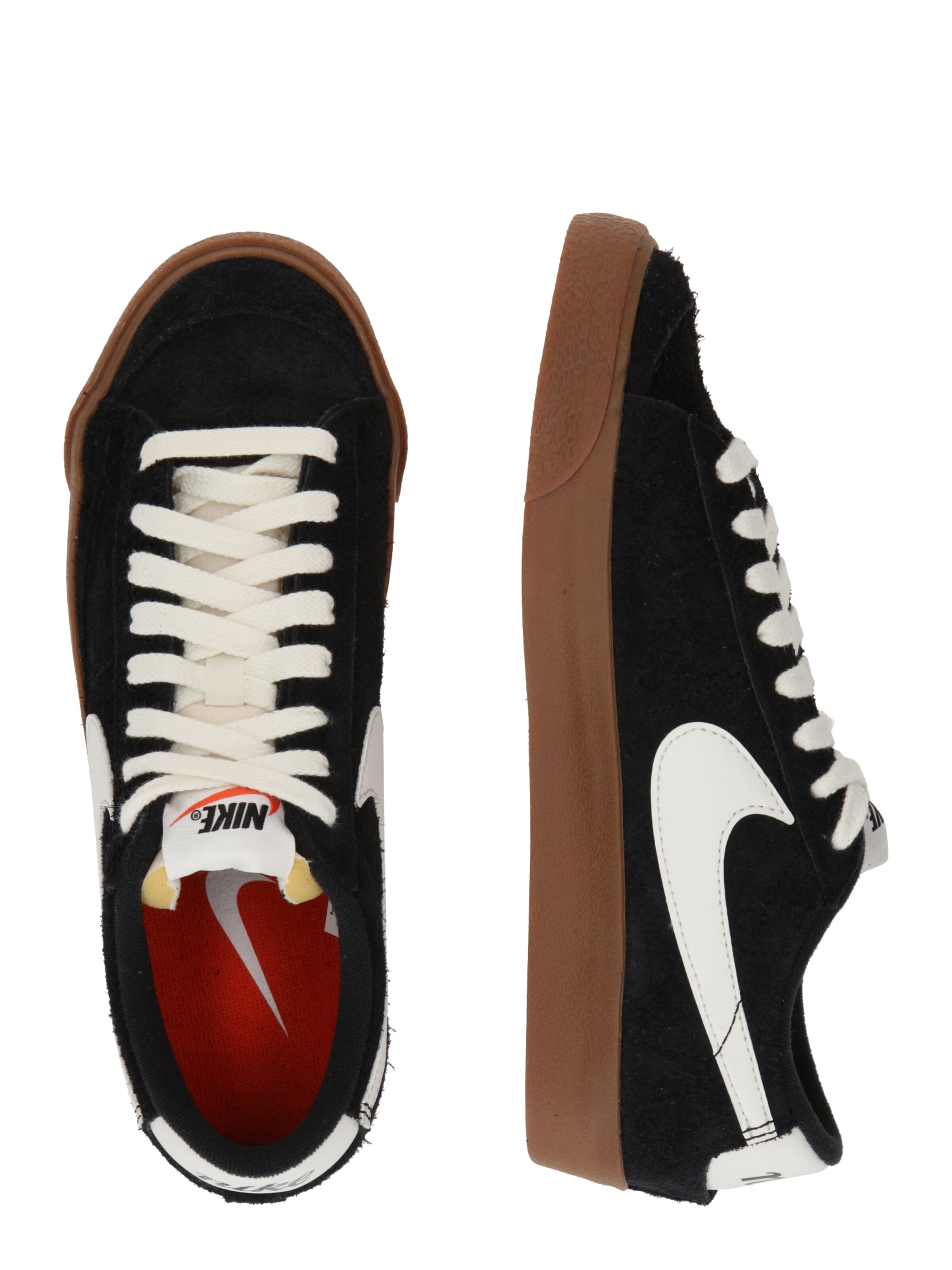 Nike Sportswear Rövid szárú sportcipők 'Blazer ´77 Vintage' - fekete